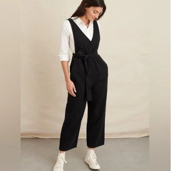 Alex Mill Pants - Alex Mill Ollie Overall in Recycled Denim Black